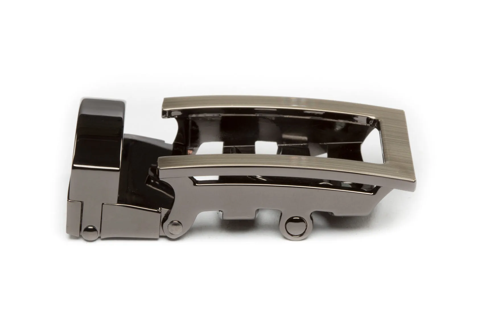 1.25" Traditional Buckle in Formal Gunmetal