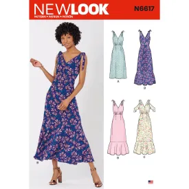 6617 New Look Sewing Pattern N6617 Misses' Dresses