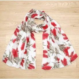 Australian Bottlebrush Scarf