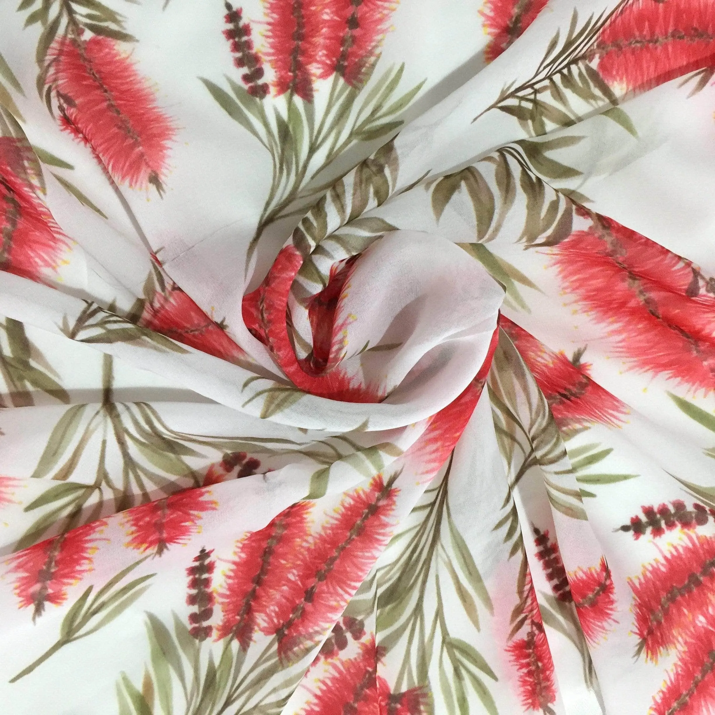 Australian Bottlebrush Scarf