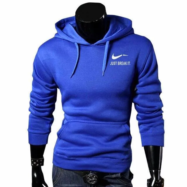 Autumn New Arrival High JUST BREAK IT Printed Sportswear Men Sweatshirt