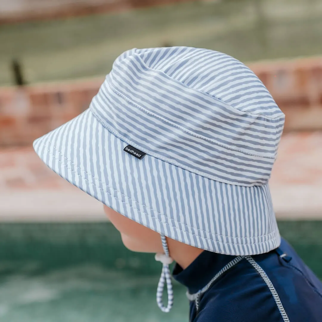 Bedhead Stevie Stripe Swim Bucket Hat