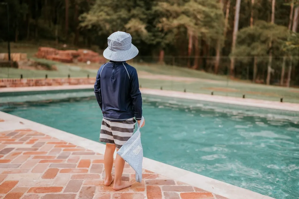 Bedhead Stevie Stripe Swim Bucket Hat