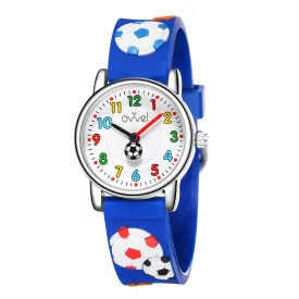 Boys Analog Watch - Blue Soccer