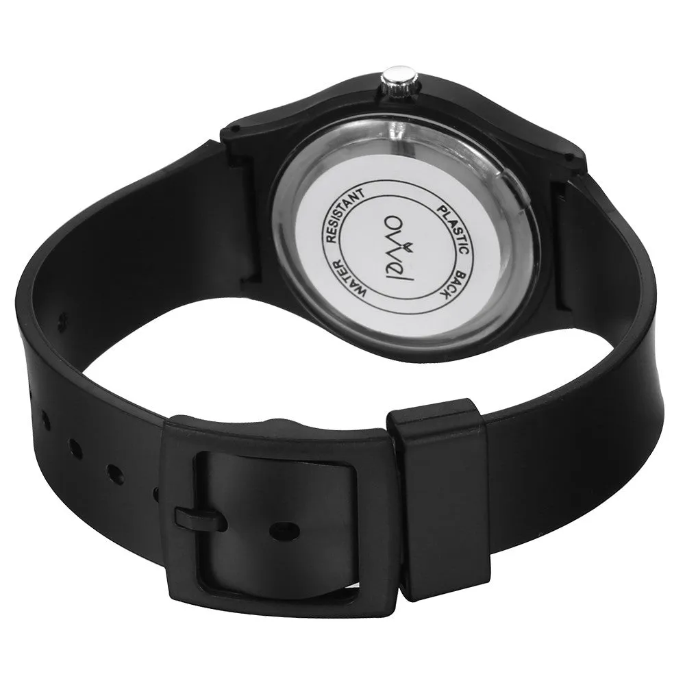 Boys Analog Watch -Solid Black