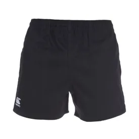 CANTERBURY PROFESSIONAL MEN'S COTTON SHORT BLACK