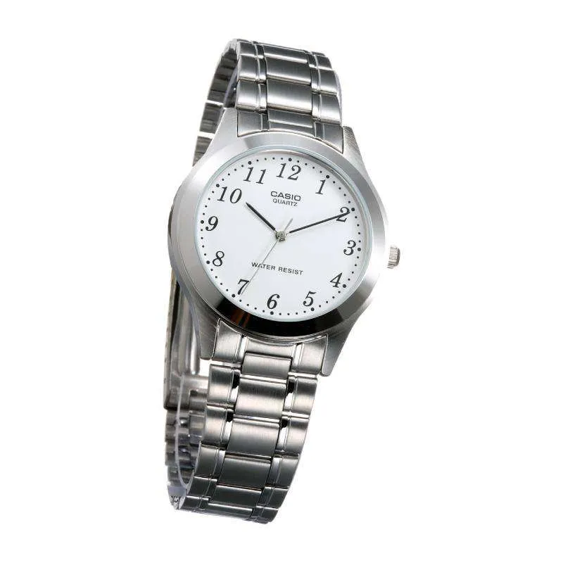 Casio MTP-1128A-7BRDF Silver Stainless Steel Strap Watch for Men