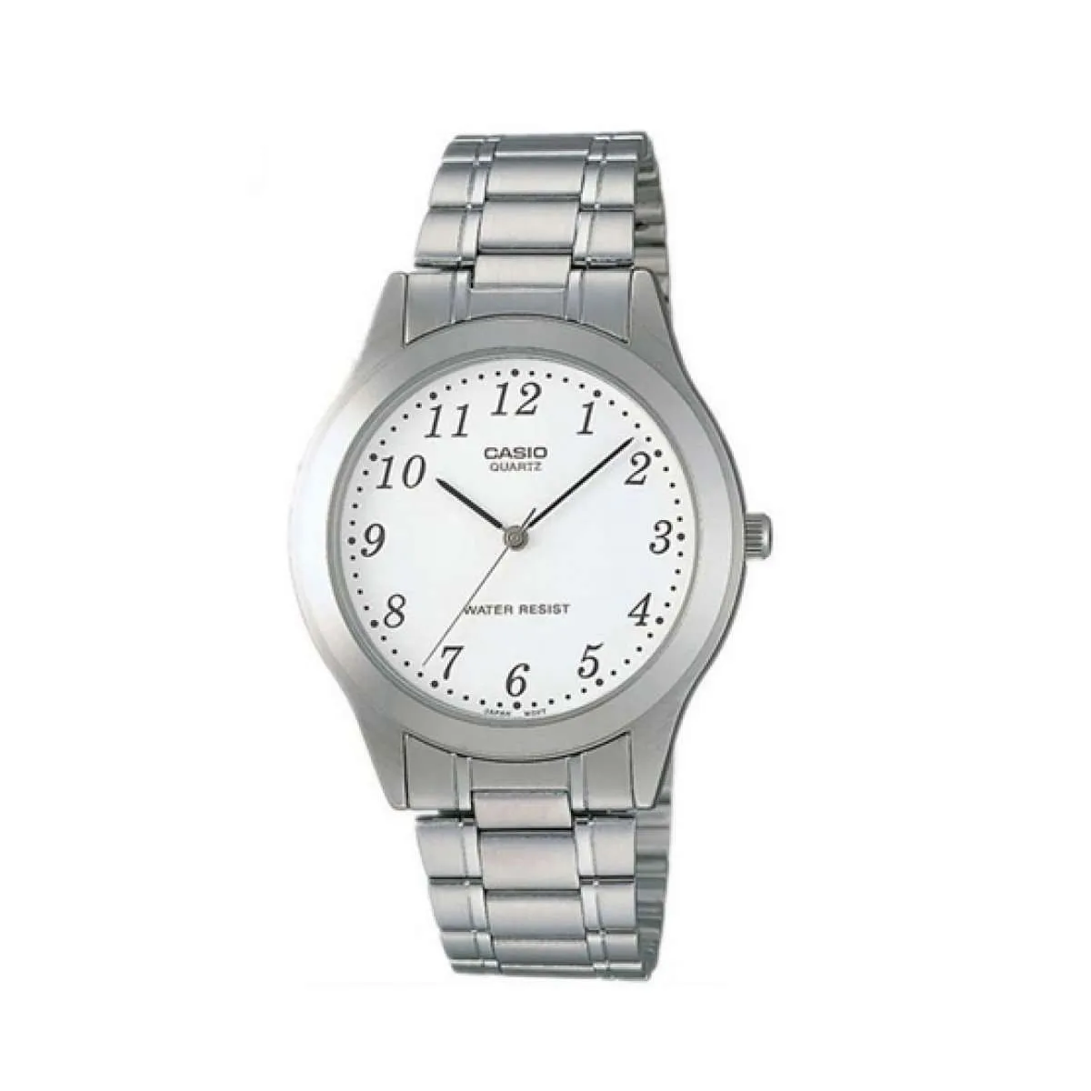 Casio MTP-1128A-7BRDF Silver Stainless Steel Strap Watch for Men