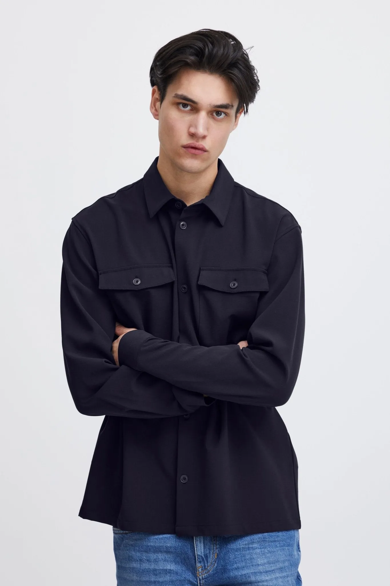 CASUAL FRIDAY - CFAUGUSTO 0141 travel overshirt - 20505059