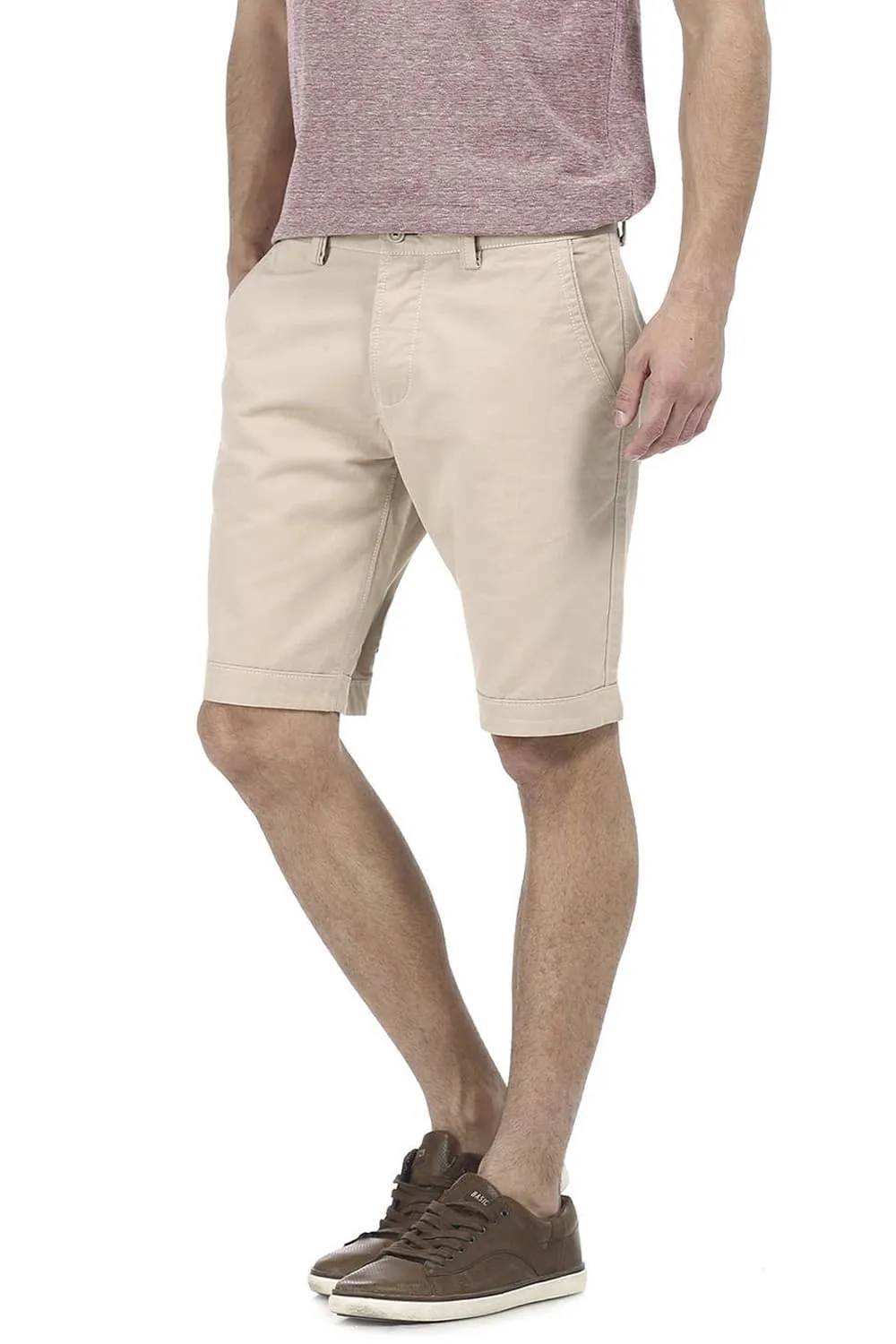 Comfort Fit Twill Shorts