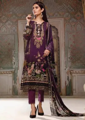 Cotton Dress materials for women latest design Purple