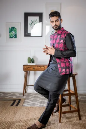 Elephant Crossing - Nehru Jacket