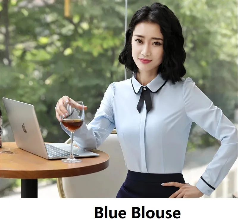 Fashion Patchwork Novelty Uniform Styles Women Business Suits Autumn Winter Ladies Office Work Wear Blazers Sets Pantsuits