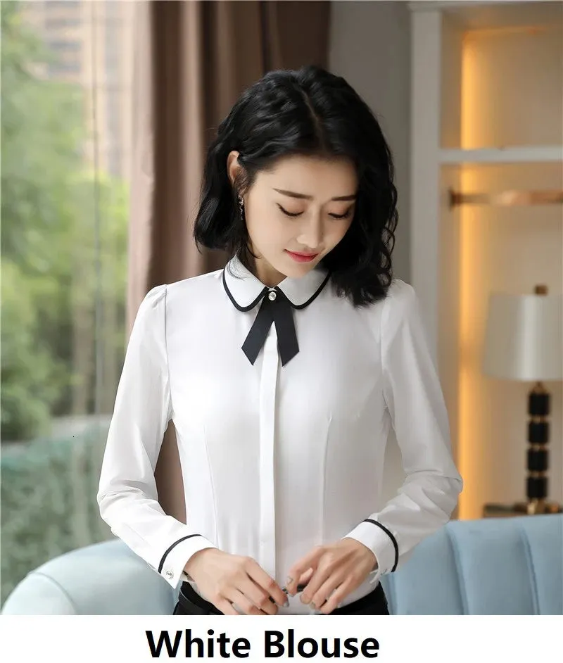 Fashion Patchwork Novelty Uniform Styles Women Business Suits Autumn Winter Ladies Office Work Wear Blazers Sets Pantsuits