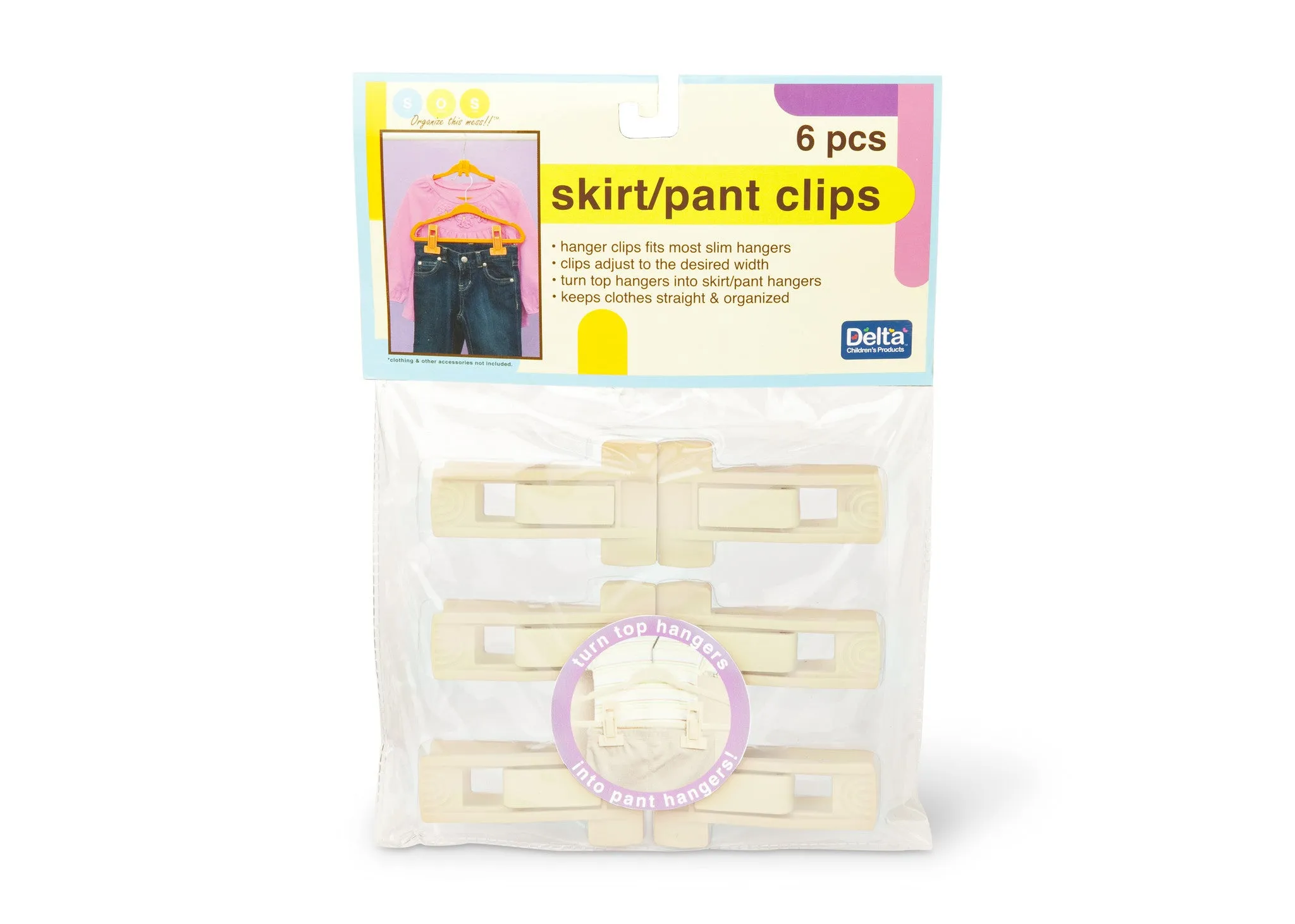 Hanger Clips (6 Pack)