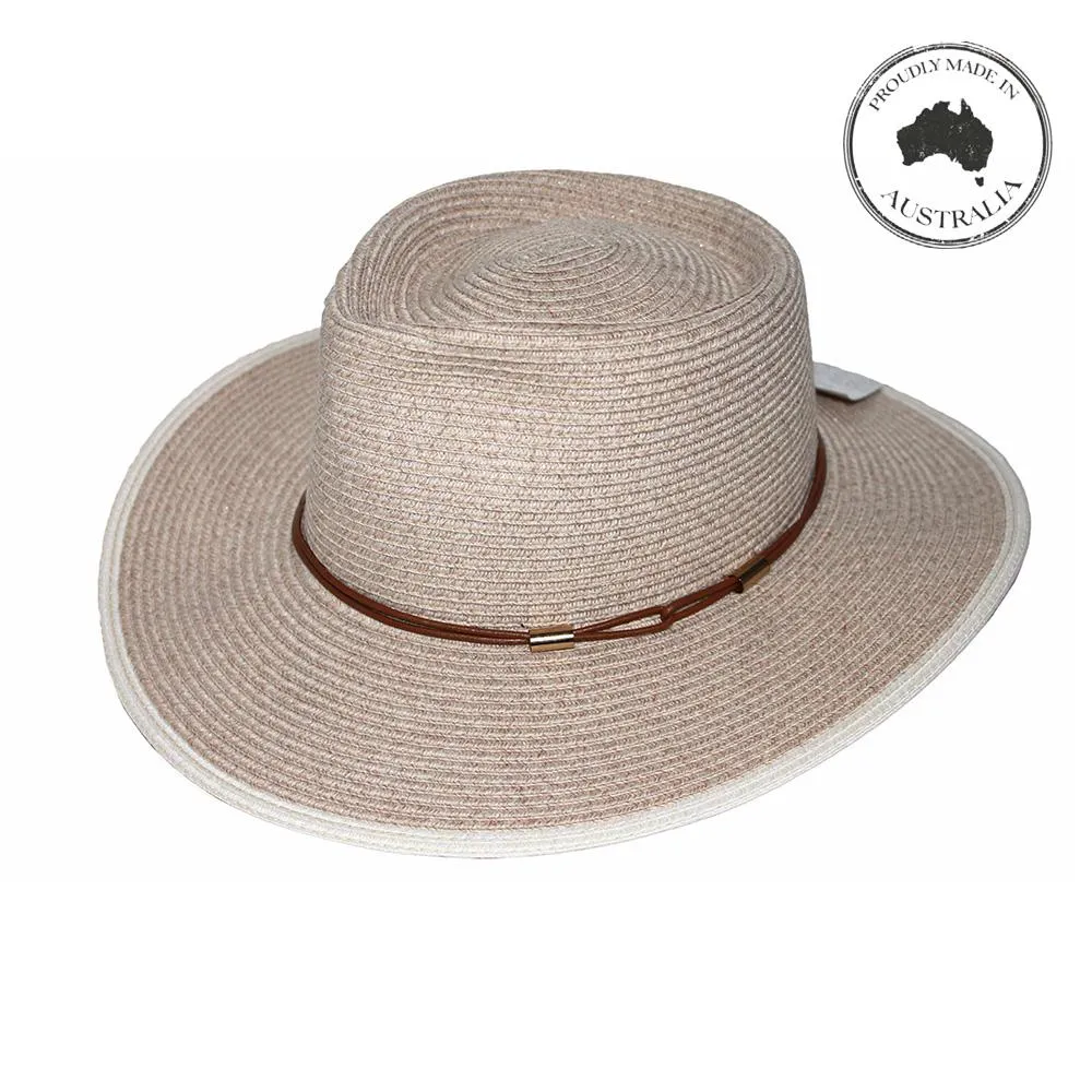 Highland Fedora | Camel/Ivory