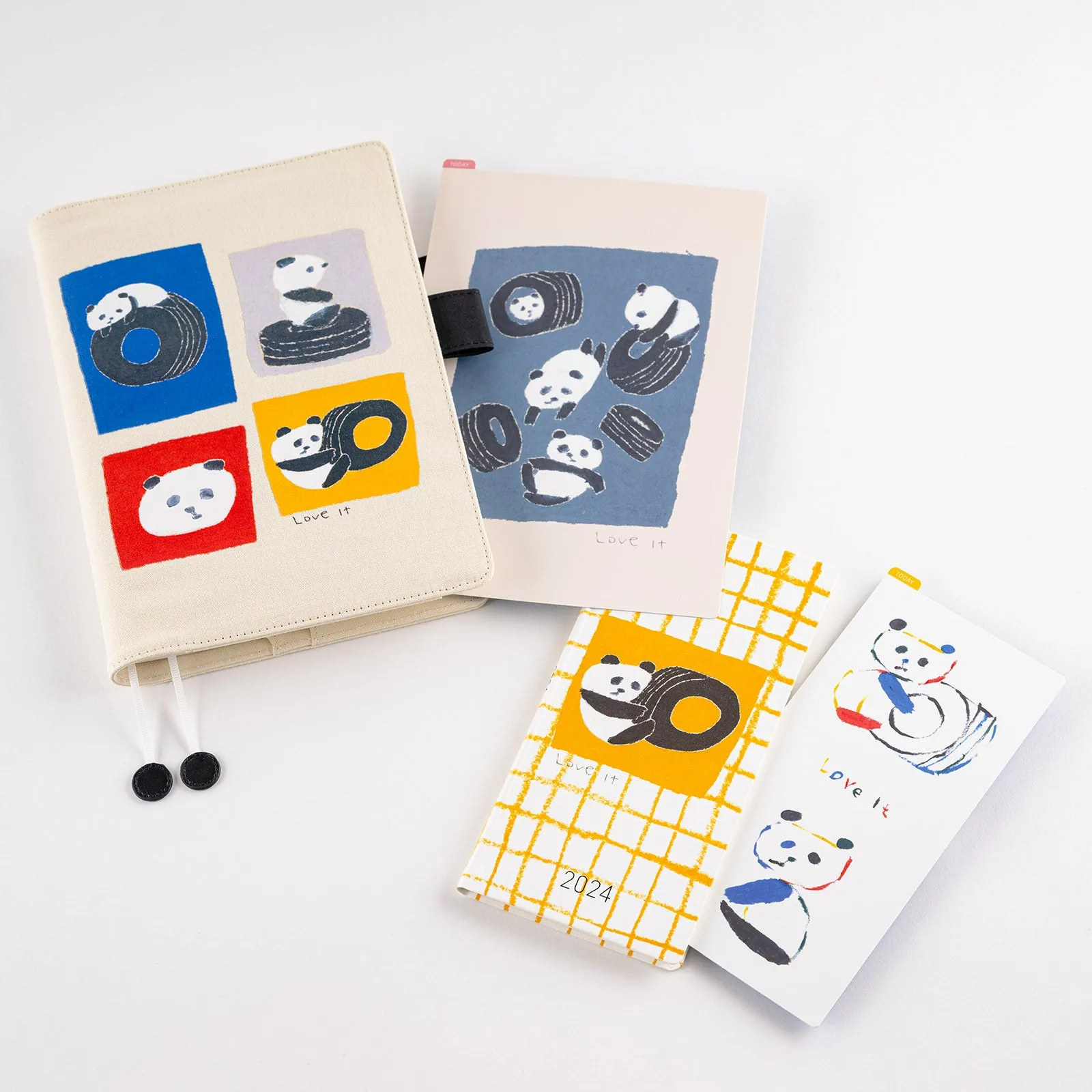 Hobonichi Pencil Board [Jin Kitamura Love it Panda]