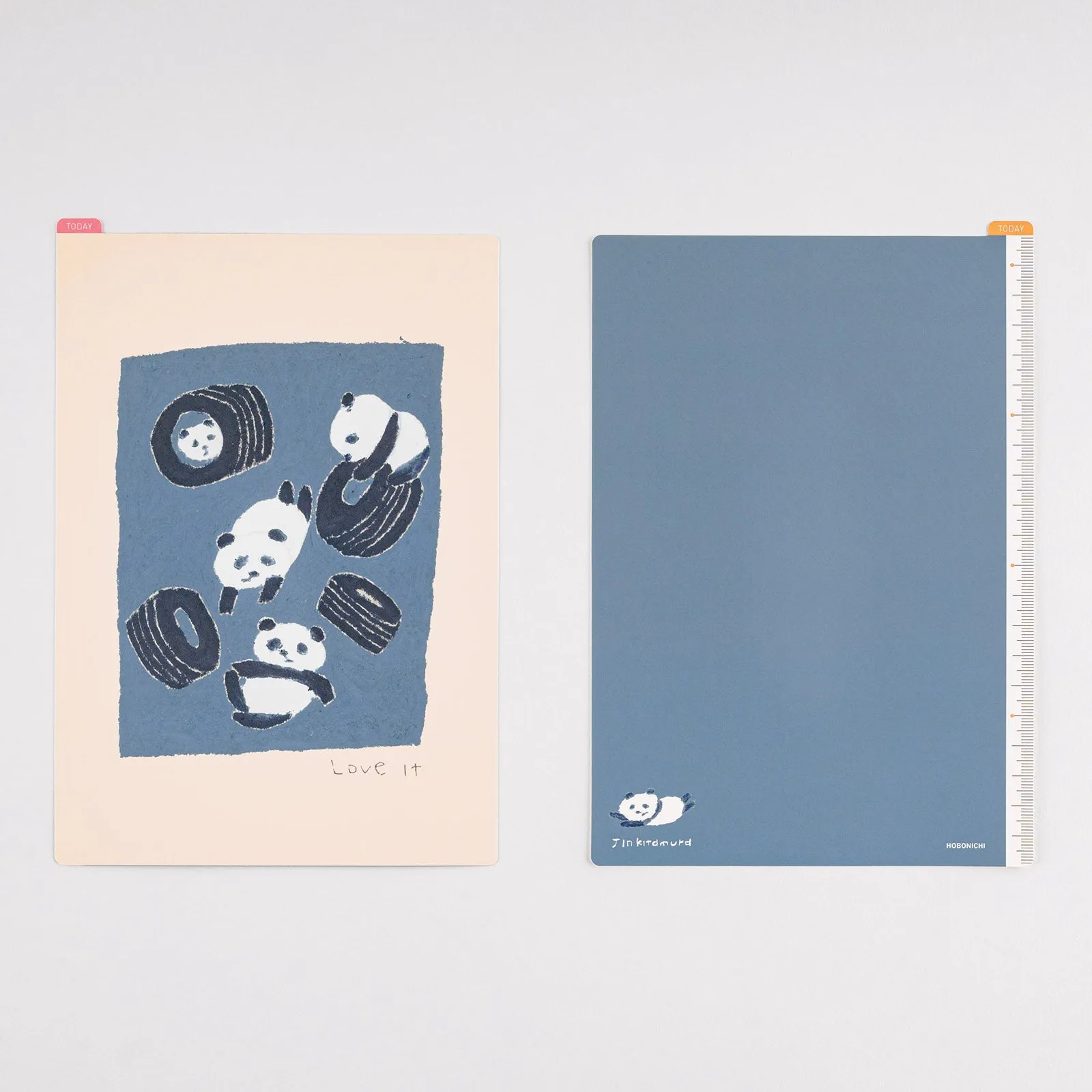 Hobonichi Pencil Board [Jin Kitamura Love it Panda]