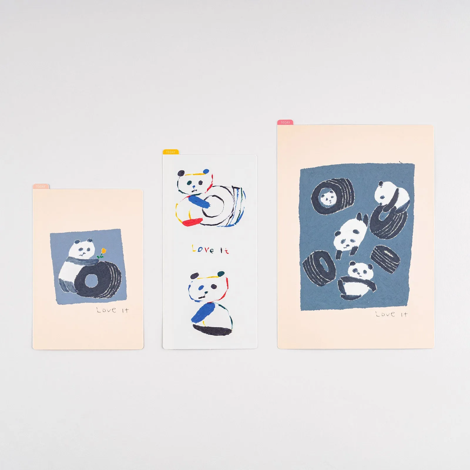 Hobonichi Pencil Board [Jin Kitamura Love it Panda]