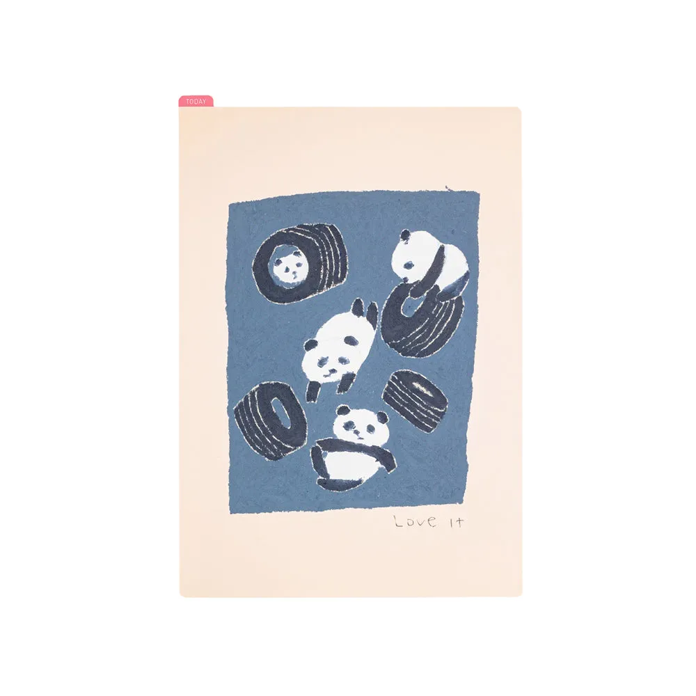 Hobonichi Pencil Board [Jin Kitamura Love it Panda]