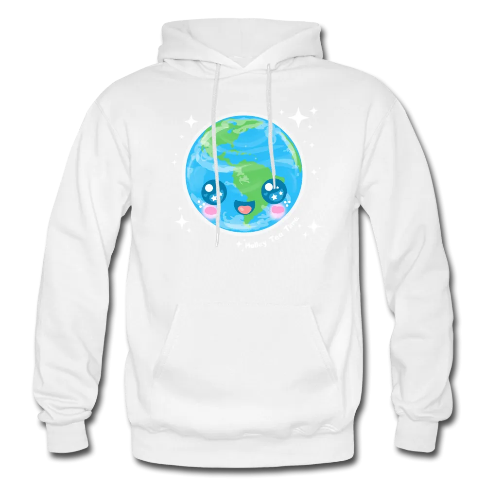 Kawaii Earth Gildan Heavy Blend Adult Hoodie