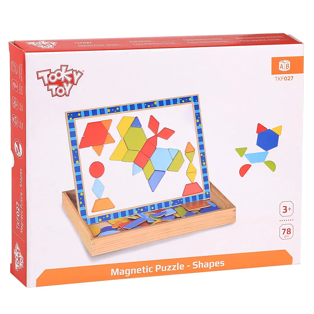 Magnetic Puzzle - Shapes 78pc