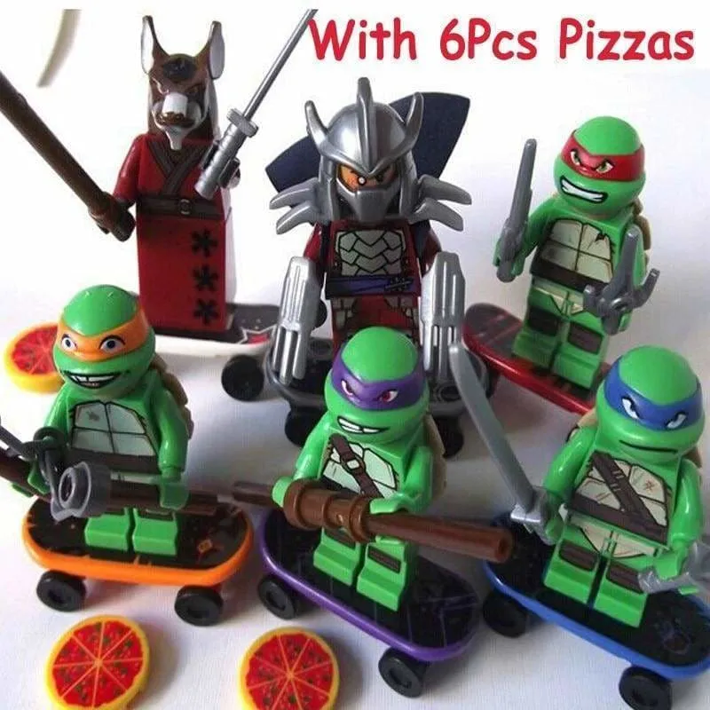 Ninja Turtle building blocks