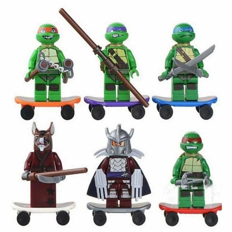 Ninja Turtle building blocks