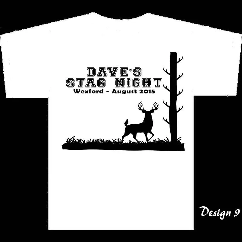 Personalised T-Shirts - Stag Party