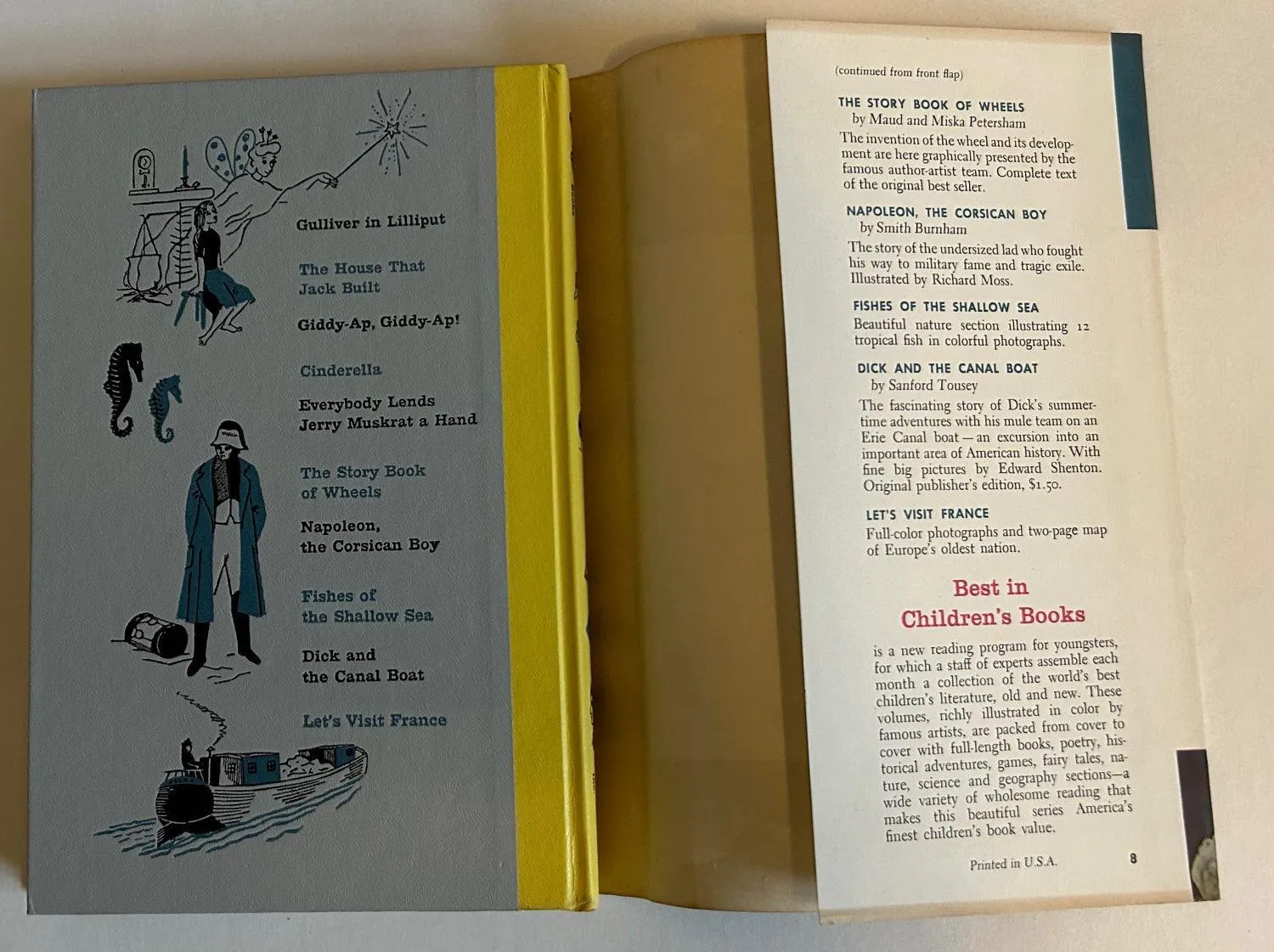 "Best in Children’s Books"  Volume 8 (1958)