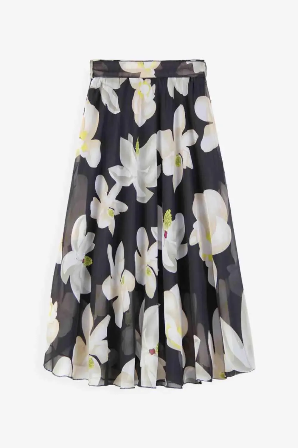 Your New Go-To: Stunning Floral Tie-Waist Skirt