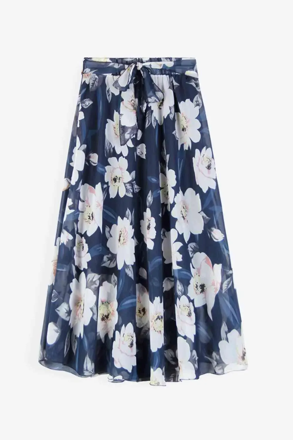 Your New Go-To: Stunning Floral Tie-Waist Skirt